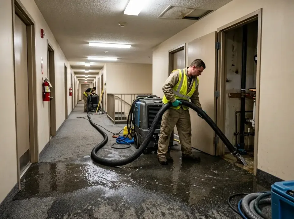 multi-unit-apartment-hallway-f-005 — frequently asked questions, Emergency Burst Pipe Water Extraction & Removal in Hilton,…